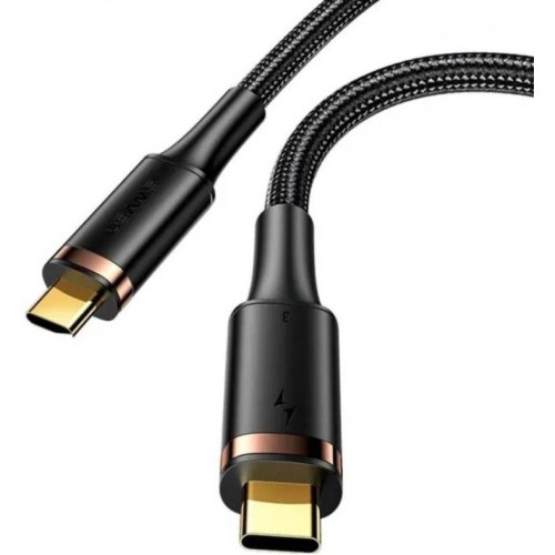 Кабель Usams US-SJ553 U72 100W USB4 Data Cable (Type-C To Type-C) 5K 60HZ 0.8m