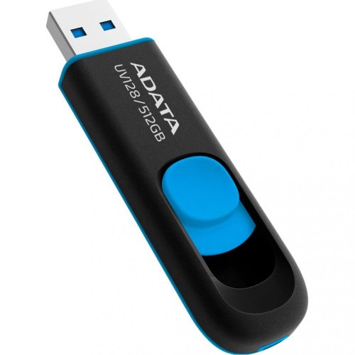 USB Flash A-DATA USB 3.2 UV 128 512Gb Black/Blue