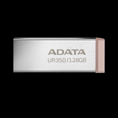 USB Flash A-DATA USB 3.2 UR 350 128Gb Silver/Beige