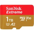 microSDXC (UHS-1 U3) SanDisk Extreme A2 1TB class 10 V30 (R190MB/s,W130MB/s) (adapter SD)