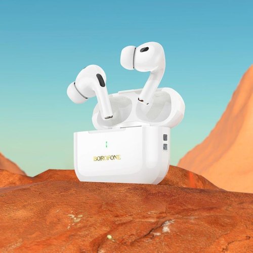 Навушники BOROFONE BW59 Plus True wireless ANC noise reduction BT headset White