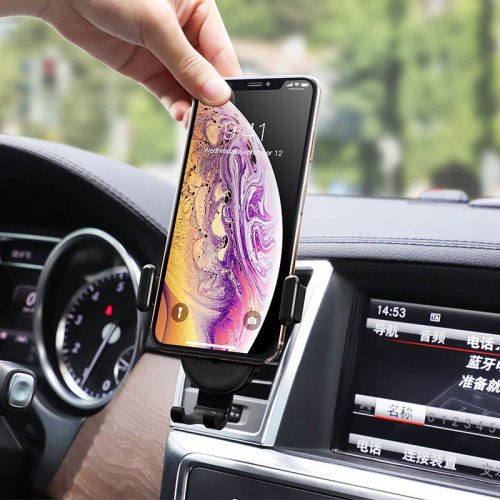 Автотримач BOROFONE BH11 Air outlet gravity in-car holder