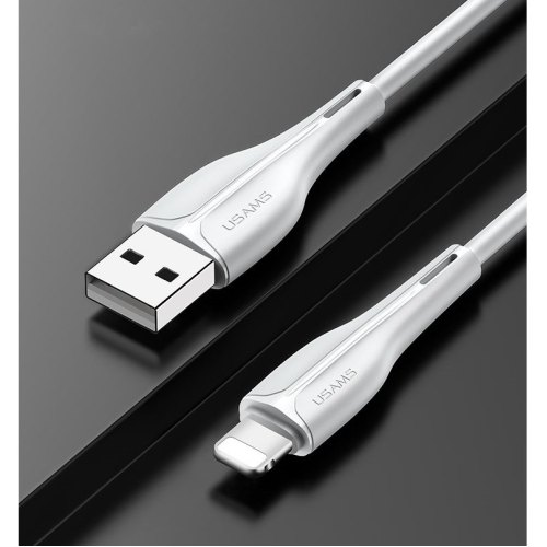Кабель Usams US-SJ371 U38 USB for Lightning 1m White