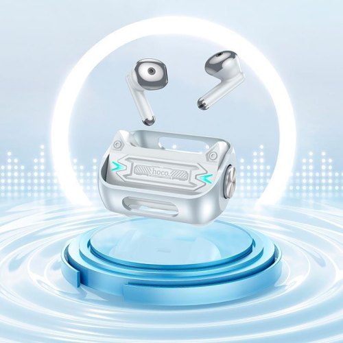 Навушники HOCO EW55 Trendy true wireless BT gaming headset Silver