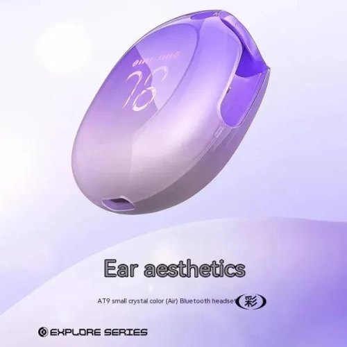 Навушники ACEFAST T9 Crystal (Air) color bluetooth earbuds Pomelo Red