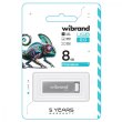 USB Flash Wibrand USB 2.0 Chameleon 8Gb Silver