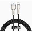 Кабель Baseus Cafule Series Metal Data Cable USB for Lightning 2.4A 1m Black