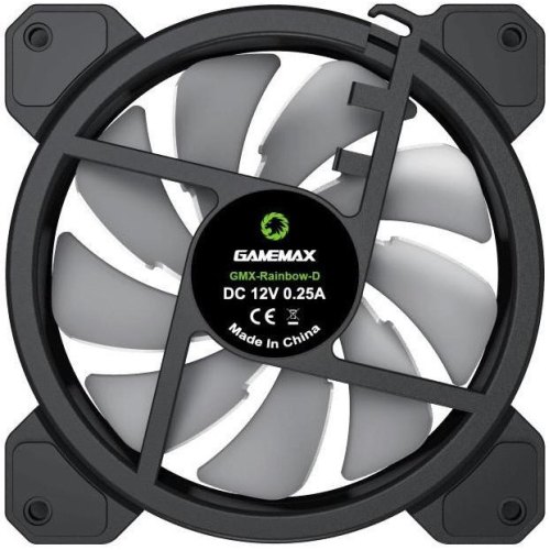 Кулер для корпусу GameMax FN-12Rainbow-D