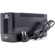 ДБЖ FSP iFP-600, 600ВА/360Вт, USB, LCD, 2хSchuko, AVR, Black
