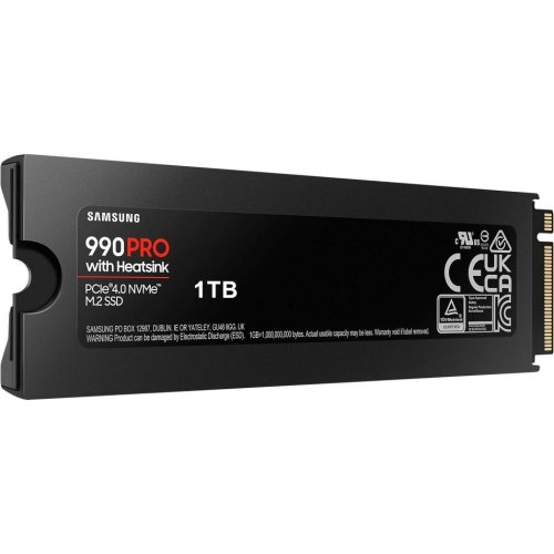 Накопичувач SSD M.2 NVMe 1TB Samsung 990 Pro Pascal TLC 7450/6900MB/s