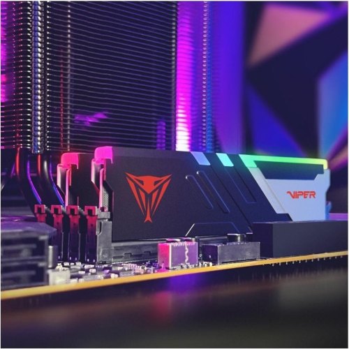 Модуль пам'яті, DDR5, 32GB (2x16GB), 6000MHz, Patriot Vіper Venom RGB C36