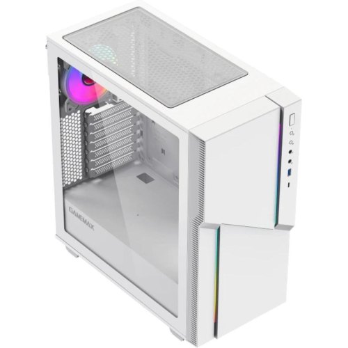 Корпус без БЖ, GameMax ZORRO COC White
