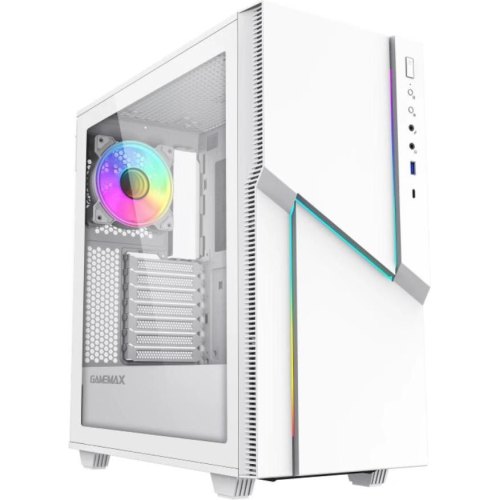 Корпус без БЖ, GameMax ZORRO COC White