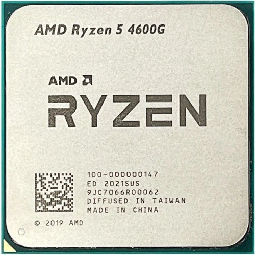 Процесор AMD Ryzen 5 4600G (6C/12T, 3.7-4.2GHz,8MB,65W,AM4) Tray (100-000000147)