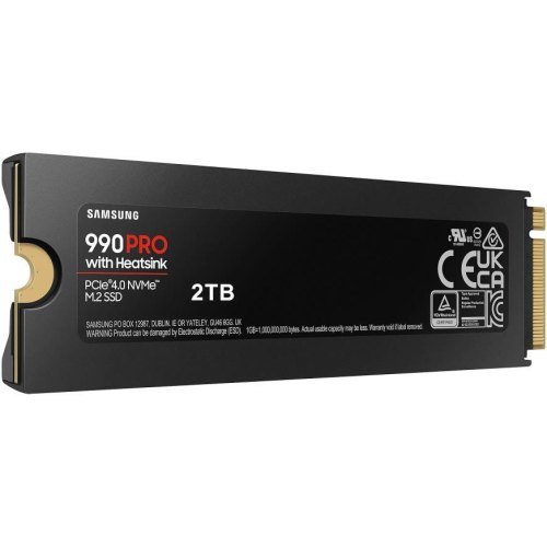 Накопичувач SSD M.2 NVMe 2TB Samsung 990 Pro Pascal TLC 7450/6900MB/s