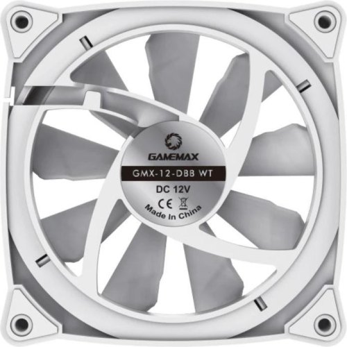 Кулер для корпусу GameMax Big Bowl Vortex ARGB Dual Ring White (GMX-12-DBB-WT)