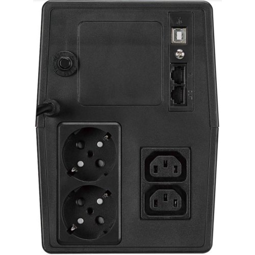 ДБЖ FSP IFP1500,1500VA,900W,SCHUKO*2+IEC*2,12V/9AH*2,LCD VERSION,230V,CE,EAC