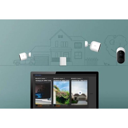 IP-камера зовнішня Xiaomi IMILAB EC4 Spotlight Battery Camera Set (CMSXJ31A)