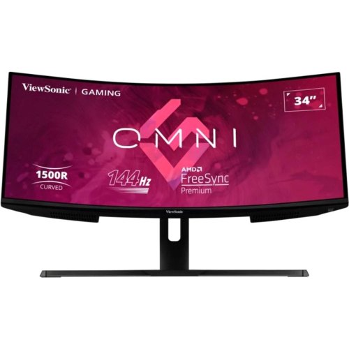 Монітор 34 ViEWSONIC VX3418-2KPC,VA,144Hz,1ms,HDMI,DisplayPort
