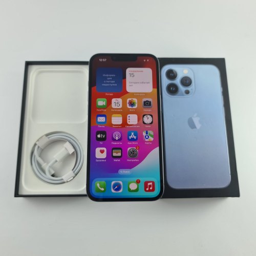 Смартфон iPhone 13 Pro 256GB Sierra Blue, Model A2638 USED **