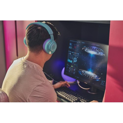 Гарнітура дротова, JBL Quantum 100M2 Black (JBLQTUM100M2BLK)