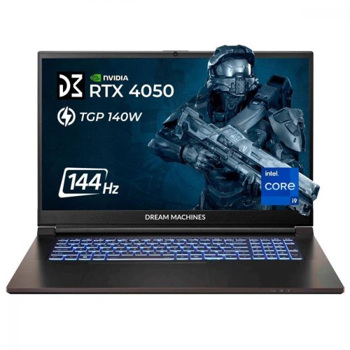 Ноутбук ігровий DREAM MACHINES RG4050-17 (RG4050-17UA35)