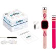 Дитячий смарт-годинник AmiGo GO005 4G WIFI Thermometer Pink