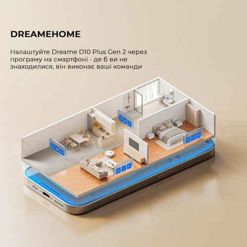 Робот-пилосос Dreame D10 Plus Gen2