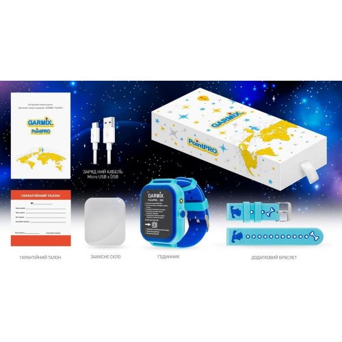 Смарт-годинник дитячий  GARMIX PointPRO-200 4G/GPS/WIFI BLUE
