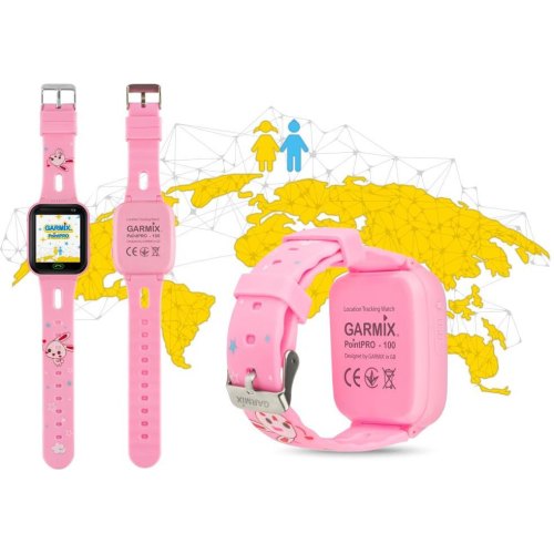 Смарт-годинник дитячий  GARMIX PointPRO-100 WIFI PINK