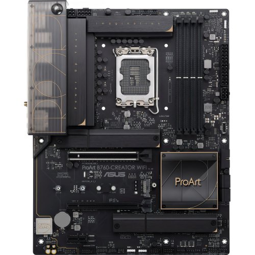 Материнська плата Asus PROART B760-CREATOR WIFI s1700 4xDDR5 3xM.2 HDMI DP ATX