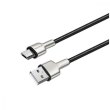 Кабель Colorway USB - MicroUSB (head metal) 2.4а 1м Black