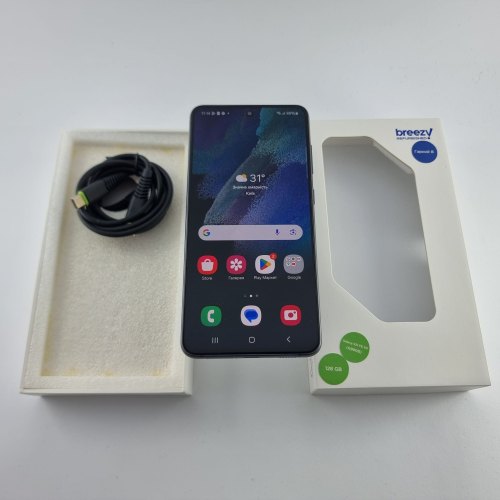 Смартфон Samsung Galaxy S21 FE 5G (G990B) 128Gb Graphite (SM-G990BZADSEK) USED **