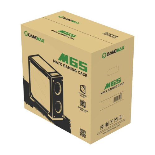 Корпус без БЖ GameMax M65