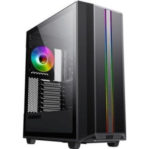 Корпус без БЖ GameMax  305mm),ATX,M-ATX,ITX Precision Black
