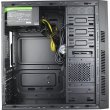Корпус з БЖ GameMax MT525-2U3TYC-500B 500W