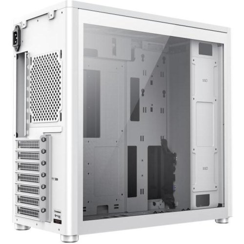 Корпус без БЖ GameMax  ini-ITX Spark Pro Full White