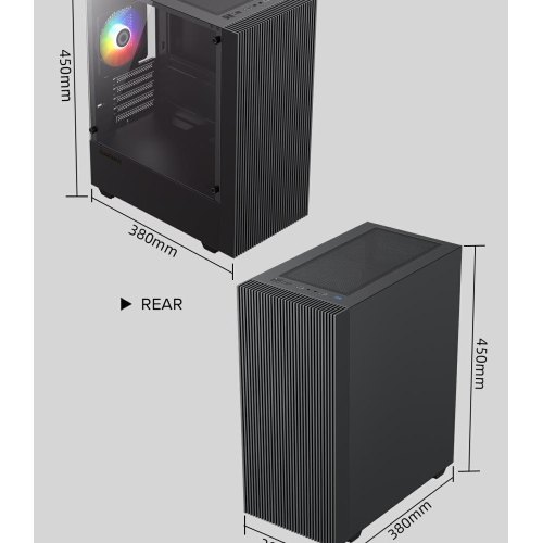 Корпус без БЖ GameMax Edge