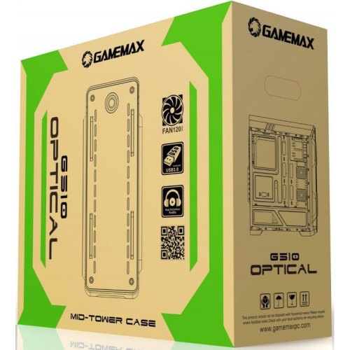 Корпус без БЖ GameMax Optical Black