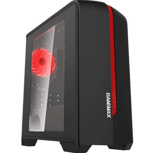 Корпус без БЖ GameMax H601-BR