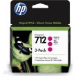 Картридж HP 712 3-Pack 29-ml Magenta DesignJet Ink Cartridge 3ED78A