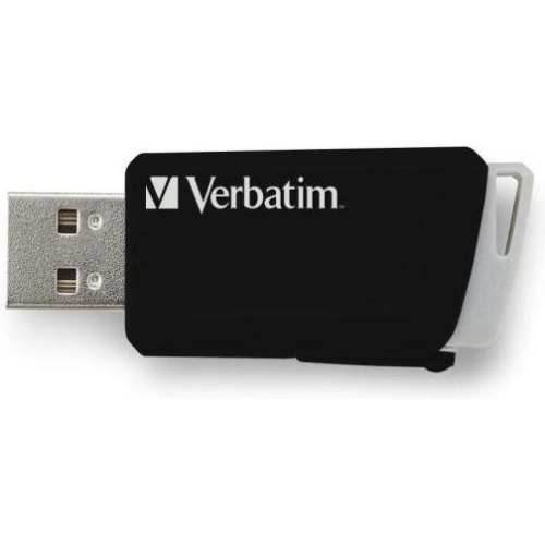 USB флеш Verbatim STORE'N'CLICK USB 3.2  32 ГБ-чорний