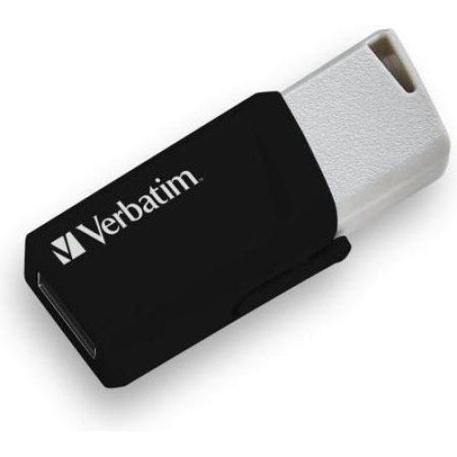 USB флеш Verbatim STORE'N'CLICK USB 3.2  32 ГБ-чорний