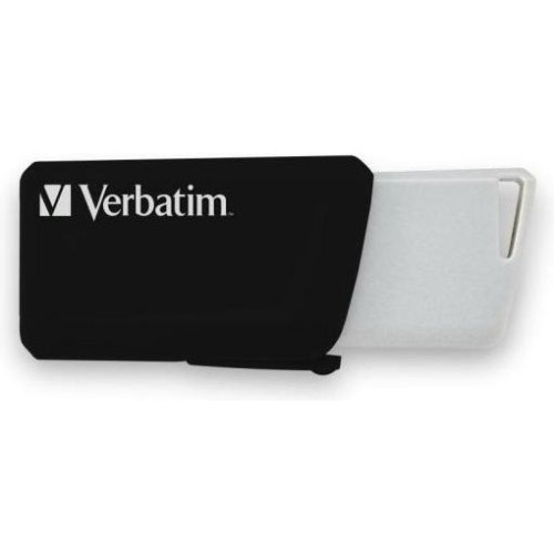USB флеш Verbatim STORE'N'CLICK USB 3.2  32 ГБ-чорний