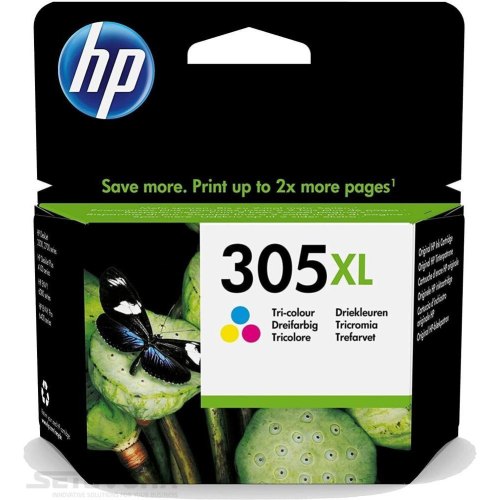 Картридж HP 305XL Tri-color Original Ink Crtg EU