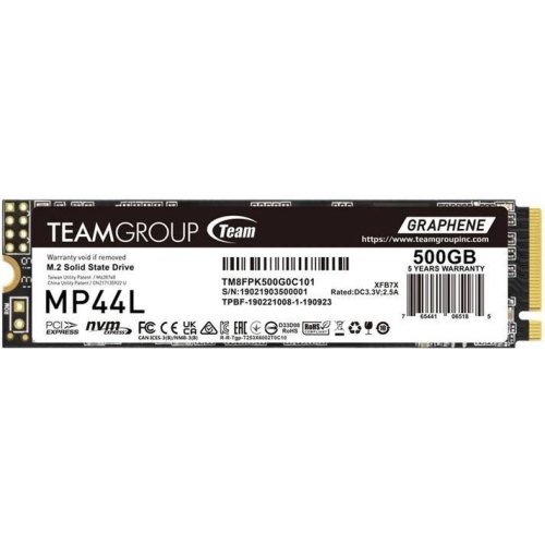 Накопичувач SSD M.2-2280 TEAM MP44L 500GB RETAIL