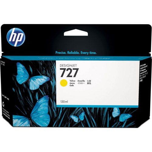 Картридж HP 727 130-ml Yellow Ink Cartridge (B3P21A)