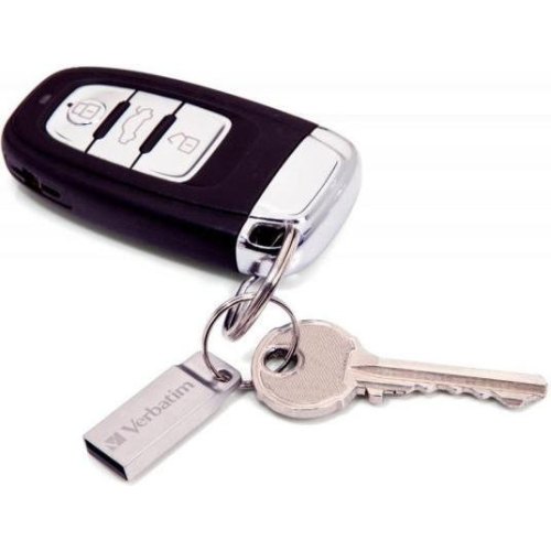 USB флеш  Verbatim Metal Executive 64 ГБ USB 2.0 металевий сріблястий