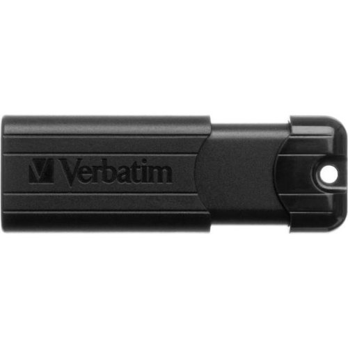 USB флеш Verbatim PinStripe  16 ГБ (USB 3.2 Gen 1)  - чорний
