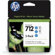 Картридж HP 712 3-Pack 29-ml Cyan DesignJet Ink Cartridge 3ED77A